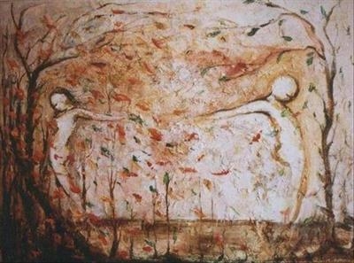 Far away (Sold) by Sonia Di Bella, Painting, Oil on canvas