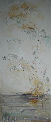 The Season by Sonia Di Bella, Painting, Oil on canvas